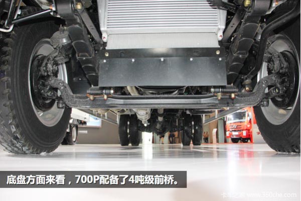 Qingling 700 Cargo Van Truck With 35 Cubic Volume