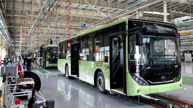 Bus assembly line - passenger vehicle production line