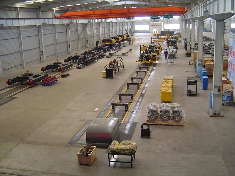 Engineering vehicle assembly line - construction machinery assembly line