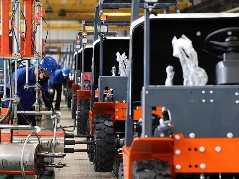 Forklift production line Forklift production line