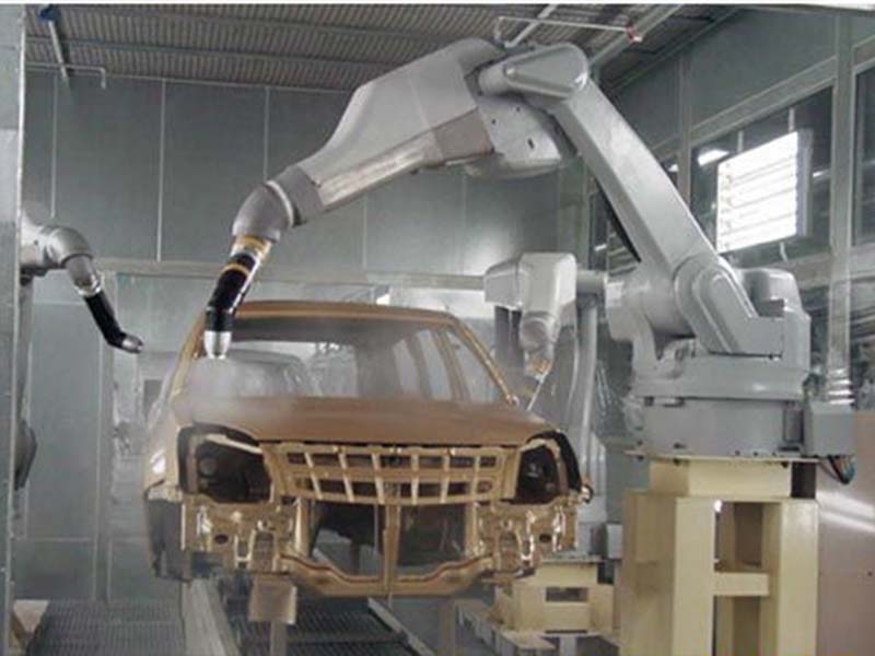 Automotive painting production line