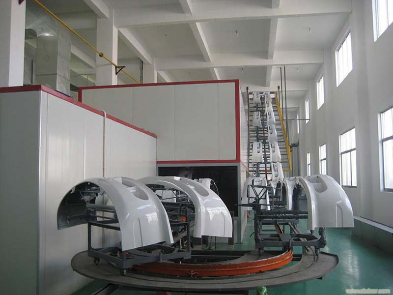 Automotive painting production line