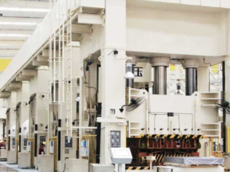 Automotive stamping production line