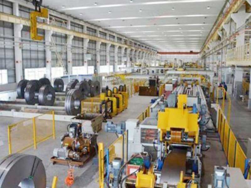 Automotive stamping production line