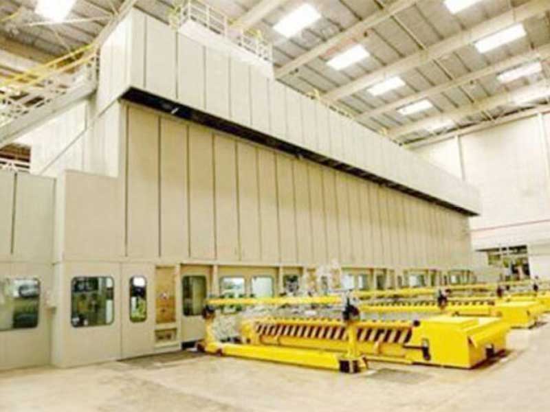 Automotive stamping production line