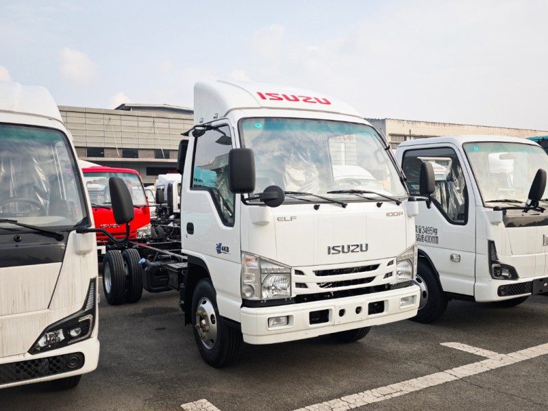 High-Quality Isuzu 100p 130HP 3.6m One Row Truck Chassis