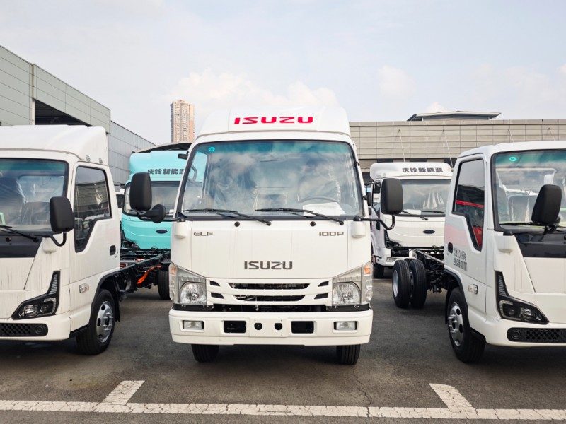 High-Quality Isuzu 100p 130HP 3.6m One Row Truck Chassis