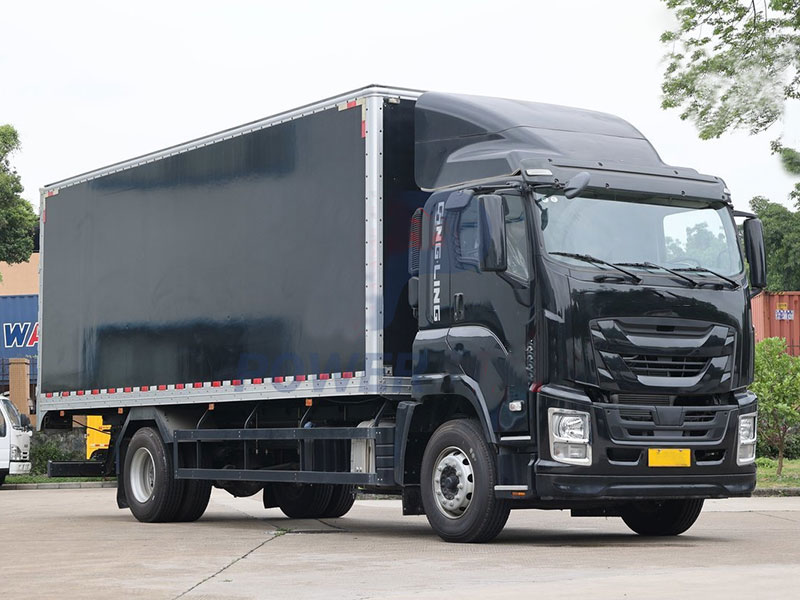 Qingling GIGA box van trucks Qingling GIGA box van trucks