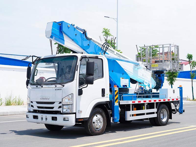 GP Motors Expands Middle East Footprint with 22 Units of 14m Aerial Platform Truck Kits Shipped to Iraq