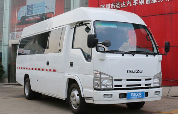 Qingling Isuzu Closed Urban Logistics Vehicle Listed