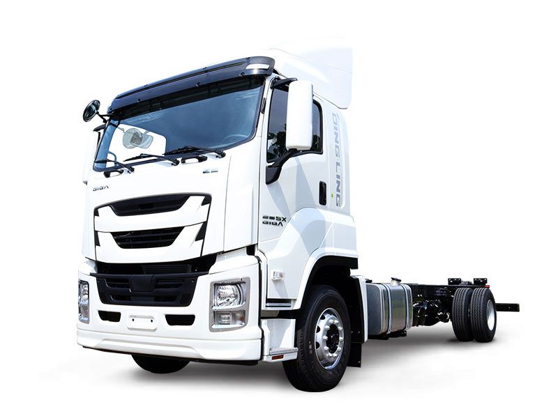 21 Ton Isuzu GIGA VC61 truck chassis metal stake diesel engine 6UZ1 1.5 cabin 4x2 trucks lorry camiones for sale