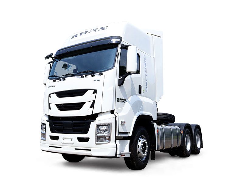 Isuzu 520hp Heavy Truck 6x4 Isuzu Tractor Head 10 wheels Trailer Truck for sale