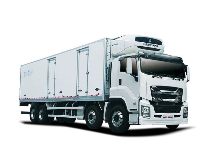 Freezer Truck,Isuzu Truck Giga,40ft Refrigerated Truck frozen food thermoking truck refrigerator for sale
