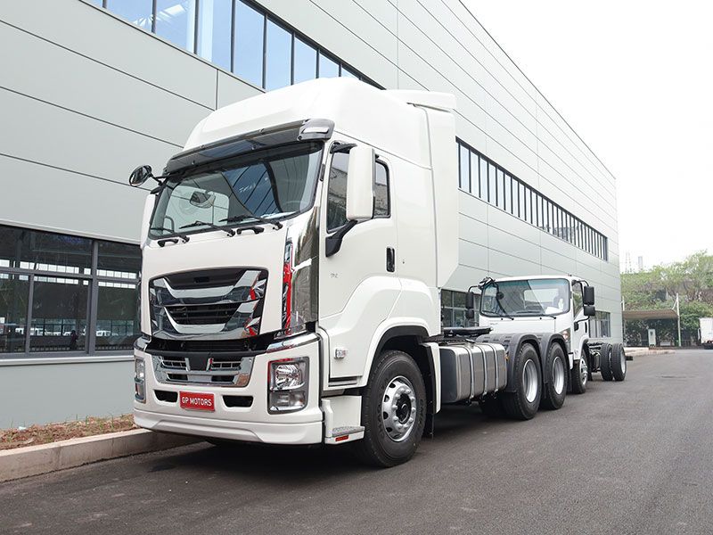 Euro 5 emission ISUZU GIGA 10 wheel trucks sale for Peru