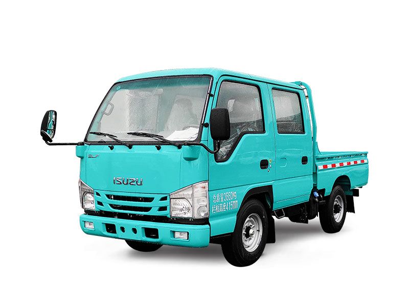 2020 ISUZU ELF camion diesel 2 ton cargo truck double cabins commercial 4KH1 engine 120 hp trucks for sale