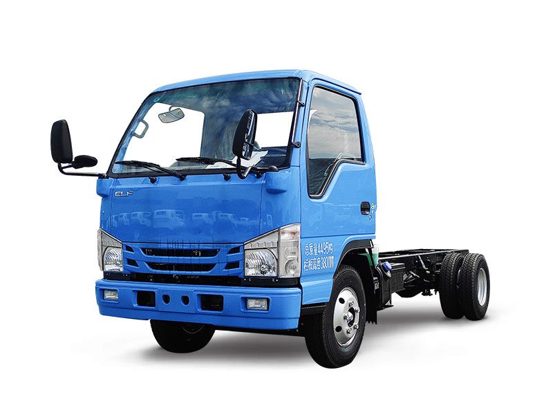 Factory price China Isuzu NKR 4x4 cargo truck chassis diesel engine van cargo trucks modify truck for sale