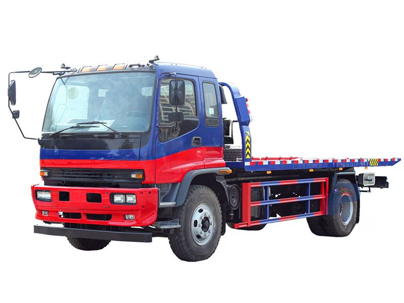 Qingling FVR road wrecker truck