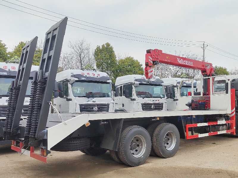 Giga Self Loading Boom Crane truck with Winch