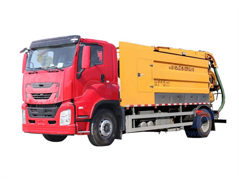 Qingling GIGA Cesspool Tanker Water Jetting Truck