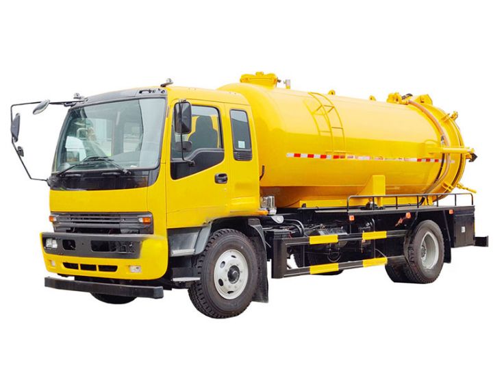 Qingling 10 CBM combination jetting truck