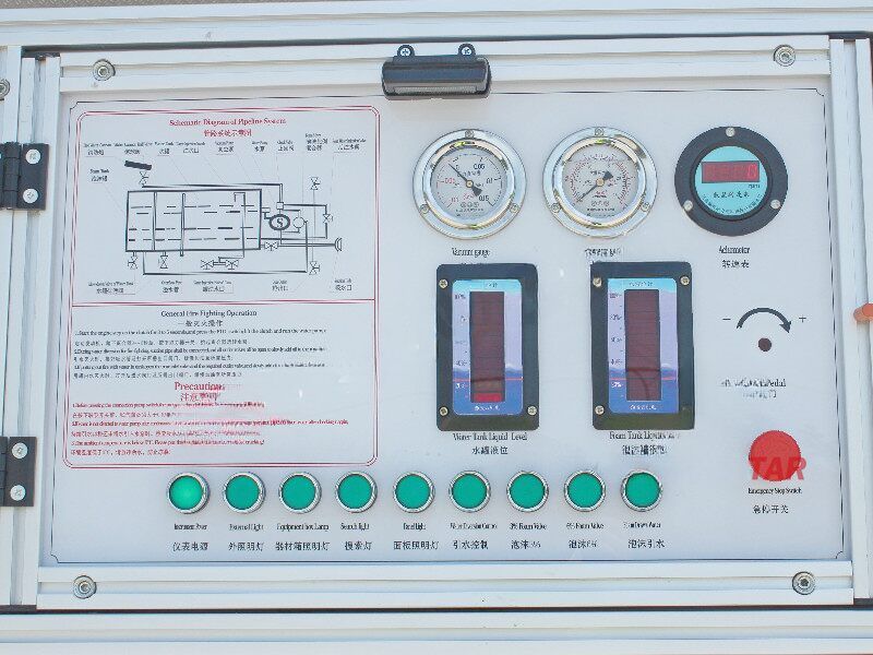 Qingling ELF / NPR Water Foam Fire Engine