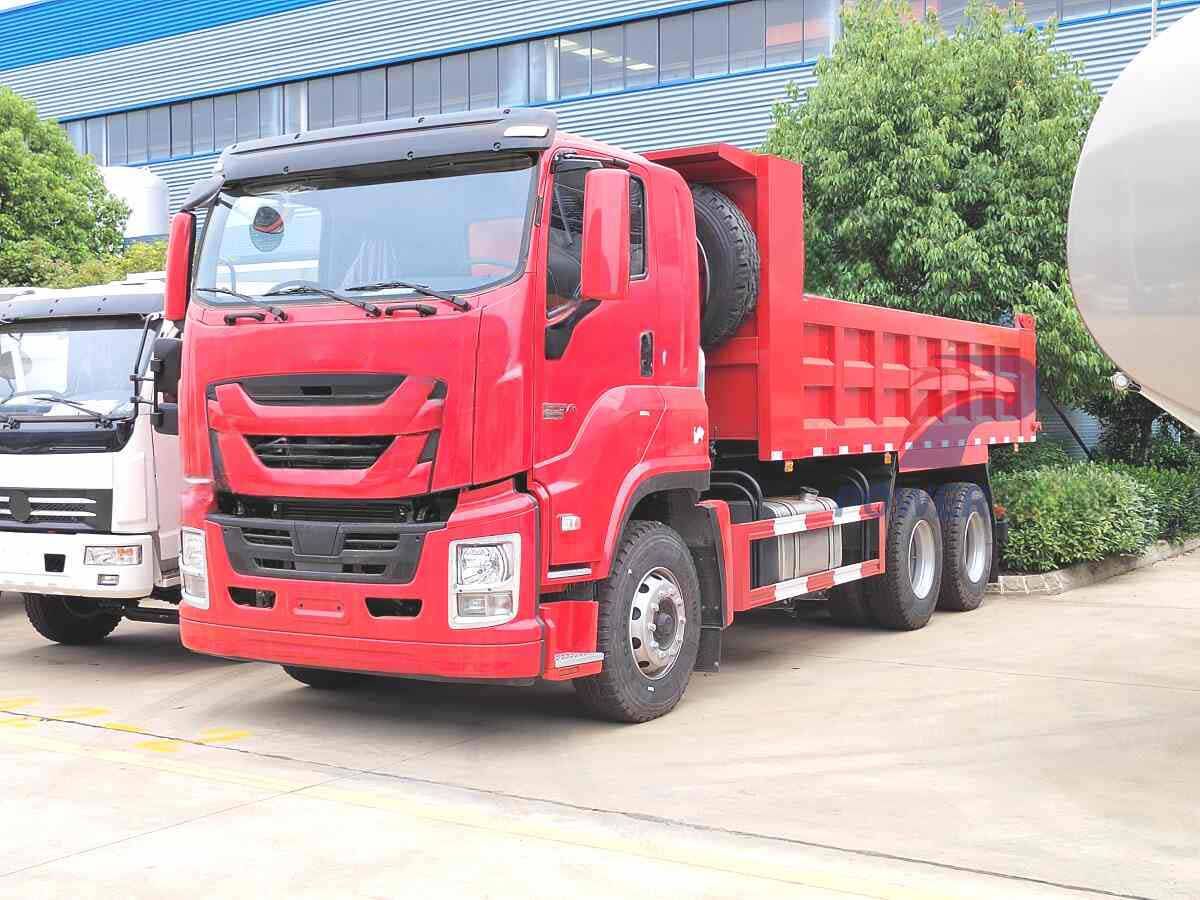 Qingling GIGA 10 wheeler 420HP dump truck
