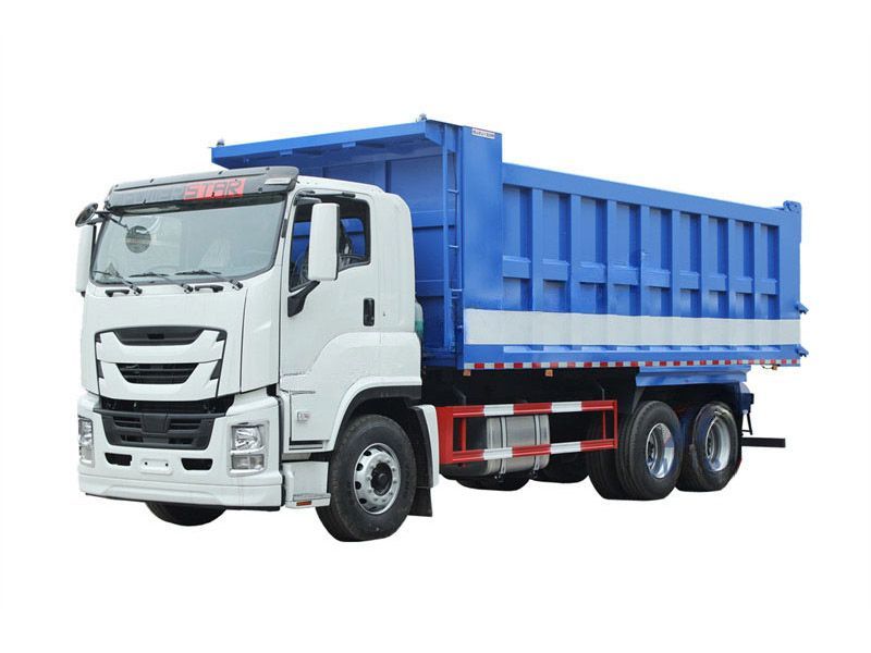 Qingling GIGA 10 wheeler 420HP dump truck