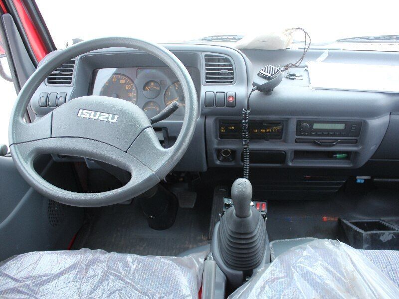 Qingling 4cbm skip loader garbage truck