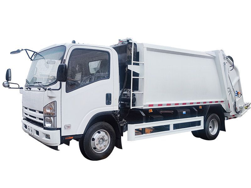 Qingling 700P waste compactor truck