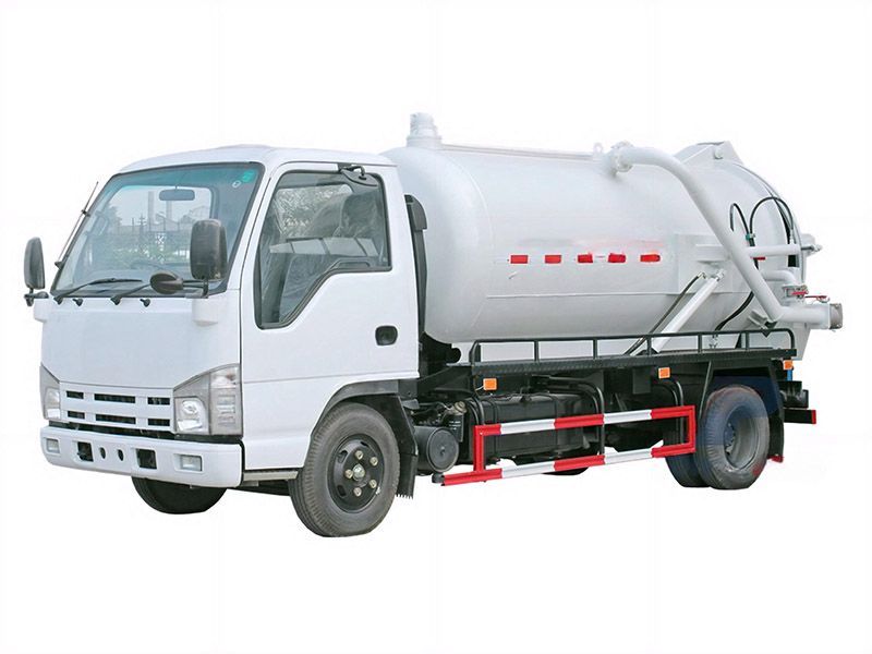 Qingling light duty 3CBM sewage vacuum truck