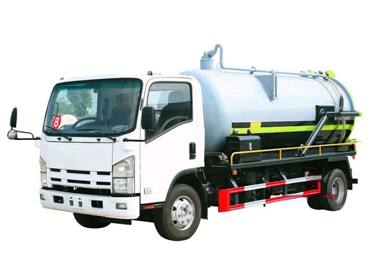 Qingling 700P vacuum pump truck