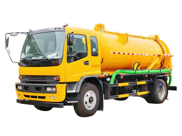 Qingling FTR septic tanker truck