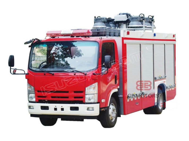 Qingling ELF Fire Rescue Fighting Truck