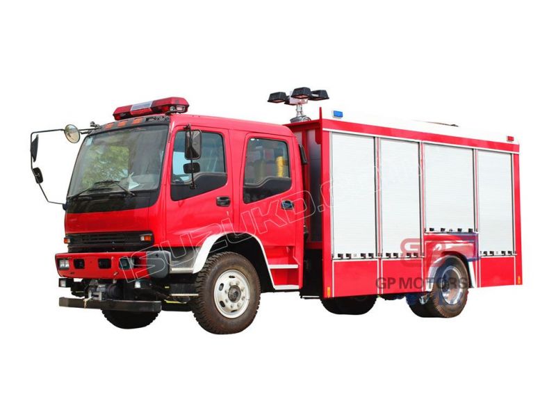 Qingling FVR Emergency Rescue Fire Truck