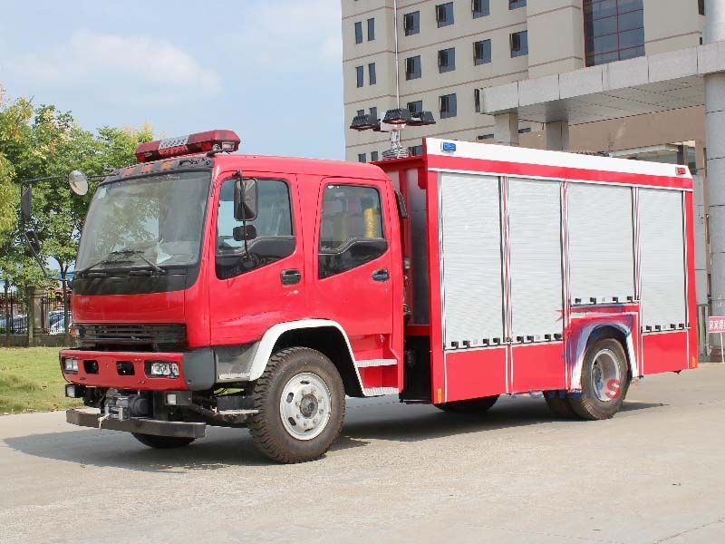 Qingling FVR Emergency Rescue Fire Truck