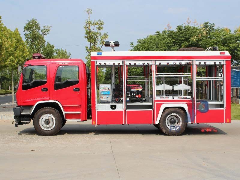 Qingling FVR Emergency Rescue Fire Truck