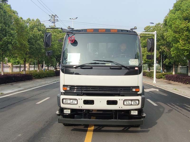 Qingling 240HP 12m³ garbage compactor truck
