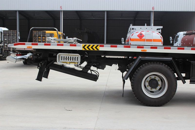 Integrated designed wrecker platform