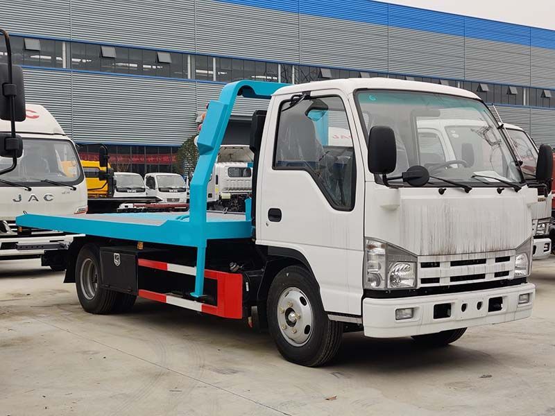 Qingling 3ton mini Flatbed Wrecker Towing Tow Truck