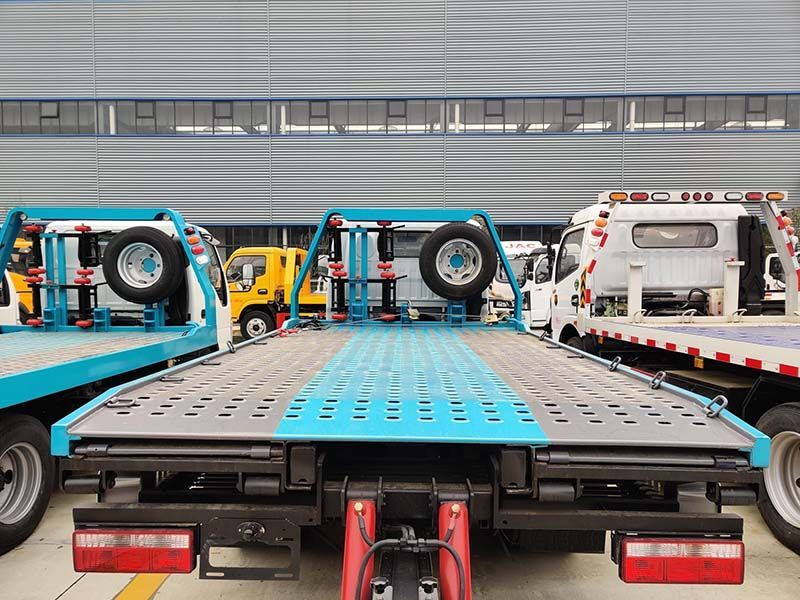 Integrated designed wrecker platform