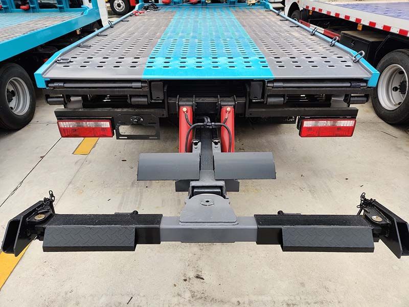 Qingling 3ton mini Flatbed Wrecker Towing Tow Truck