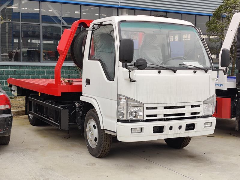 Qingling ELF 100P 3tons Tow Truck Underlift Wrecker 4tons 5tons 6tons Wrecker Body Flatbed Platform Wrecker Truck Price