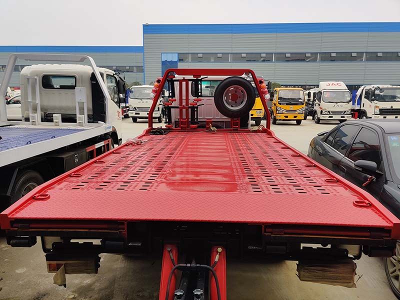 Integrated designed wrecker platform Integrated designed wrecker platform