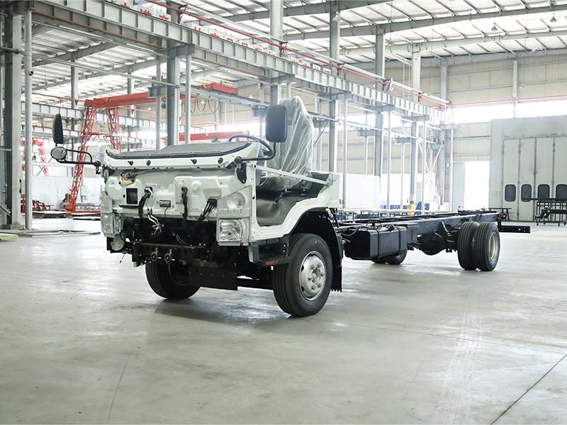 4x2 NPR Left hand drive truck chassis made in China