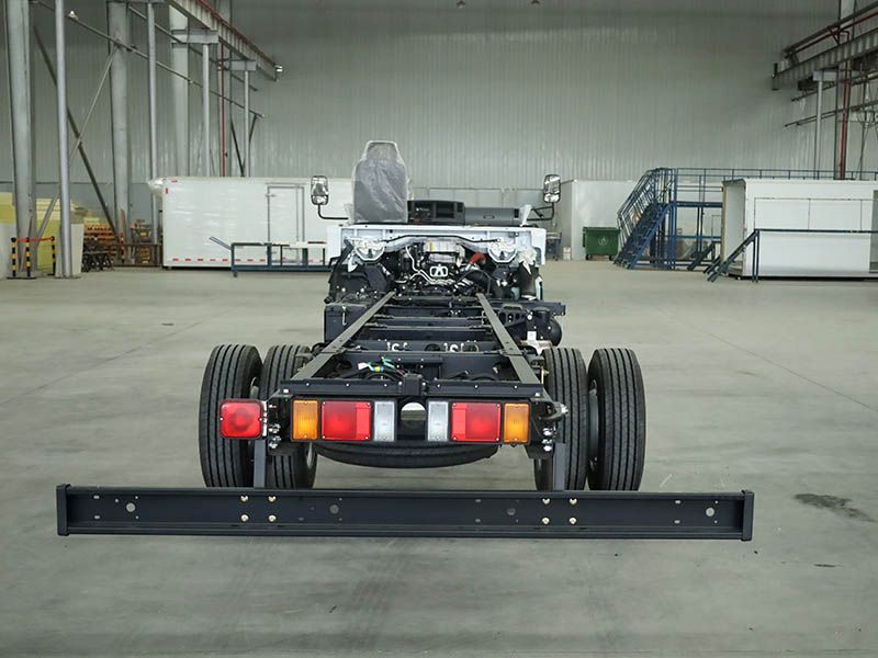 4x2 NPR Left hand drive truck chassis made in China
