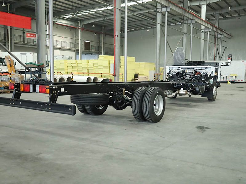 4x2 NPR Left hand drive truck chassis made in China