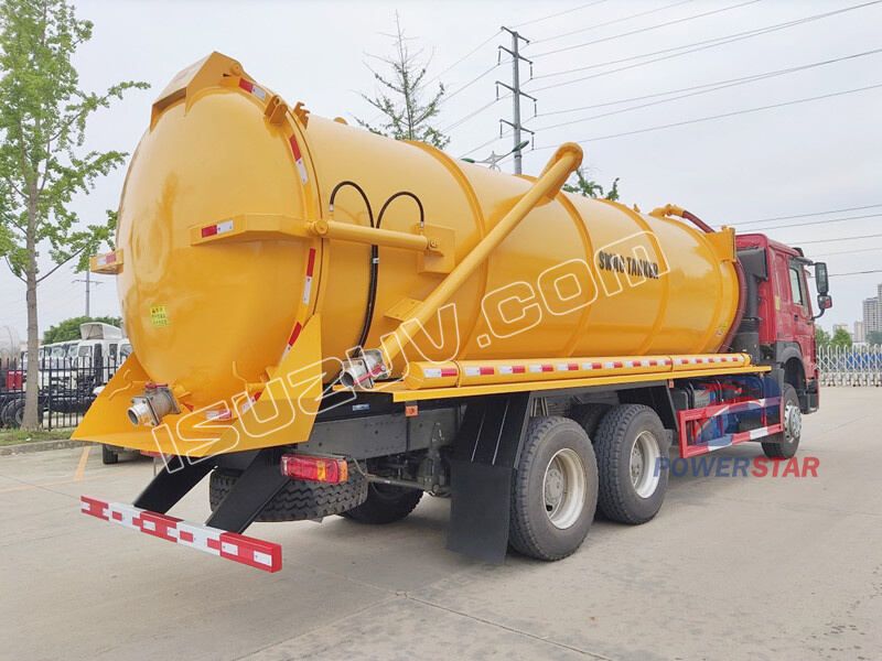 Qingling GIGA Vacuum Sewer Tanker