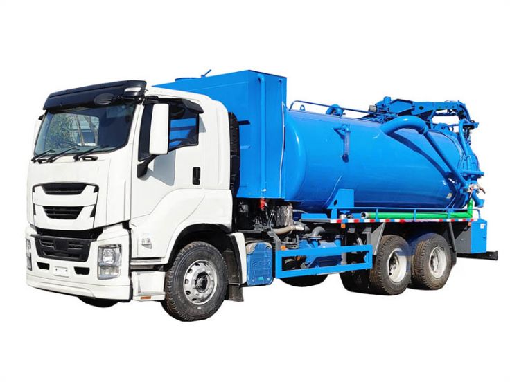 Qingling GIGA Sewage Suction Jetting Truck