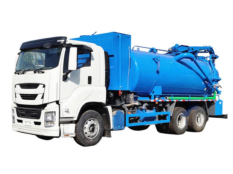 Qingling GIGA Sewage Suction Jetting Truck