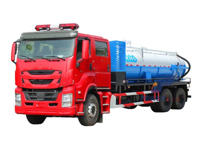 Qingling FVZ septic pumper truck